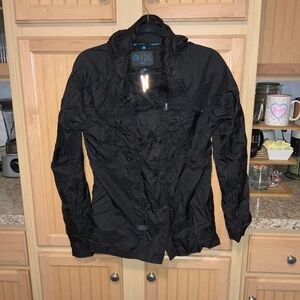 Hurley X Disneys Tron Legacy Lightweight Foldable Windbreaker Jacket Preowned